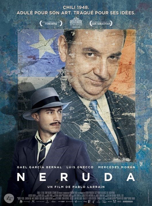 Affiche film NERUDA 2018