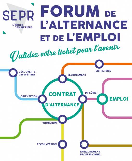 forum de l'emploi et de l'alternance SEPR à Rochaix