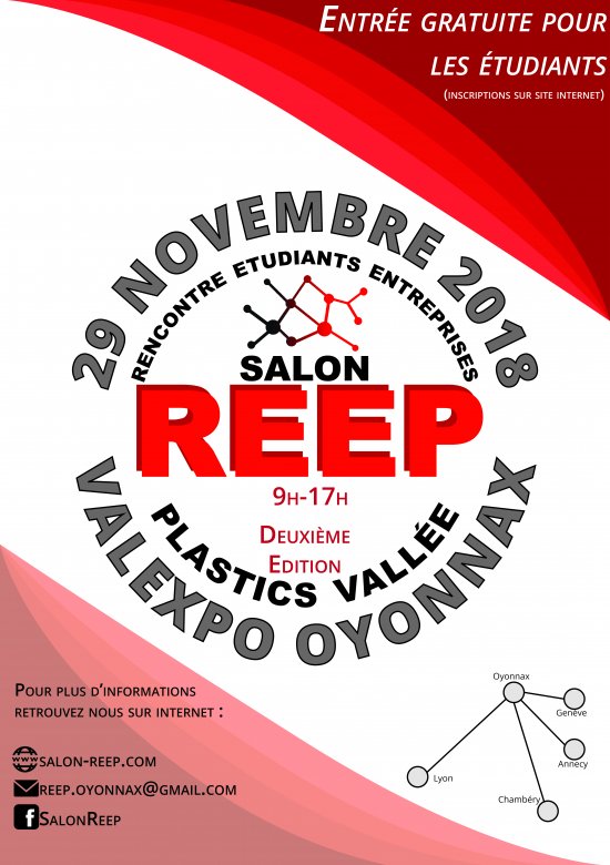 Salon REEP 2018 29 novembre à Valexpo Oyonnax